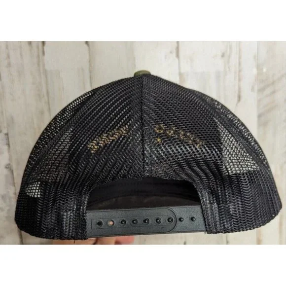 Yellowstone Tv Show Logo Dutton Ranch Trucker Camo Hat Adjustable - Picture 4 of 7